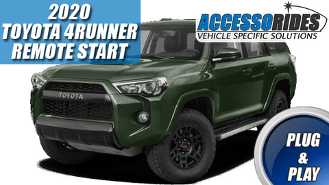 2020 2021 Toyota 4Runner Remote Starter Plug & Play Kit for Push Start (Door Shutdown)