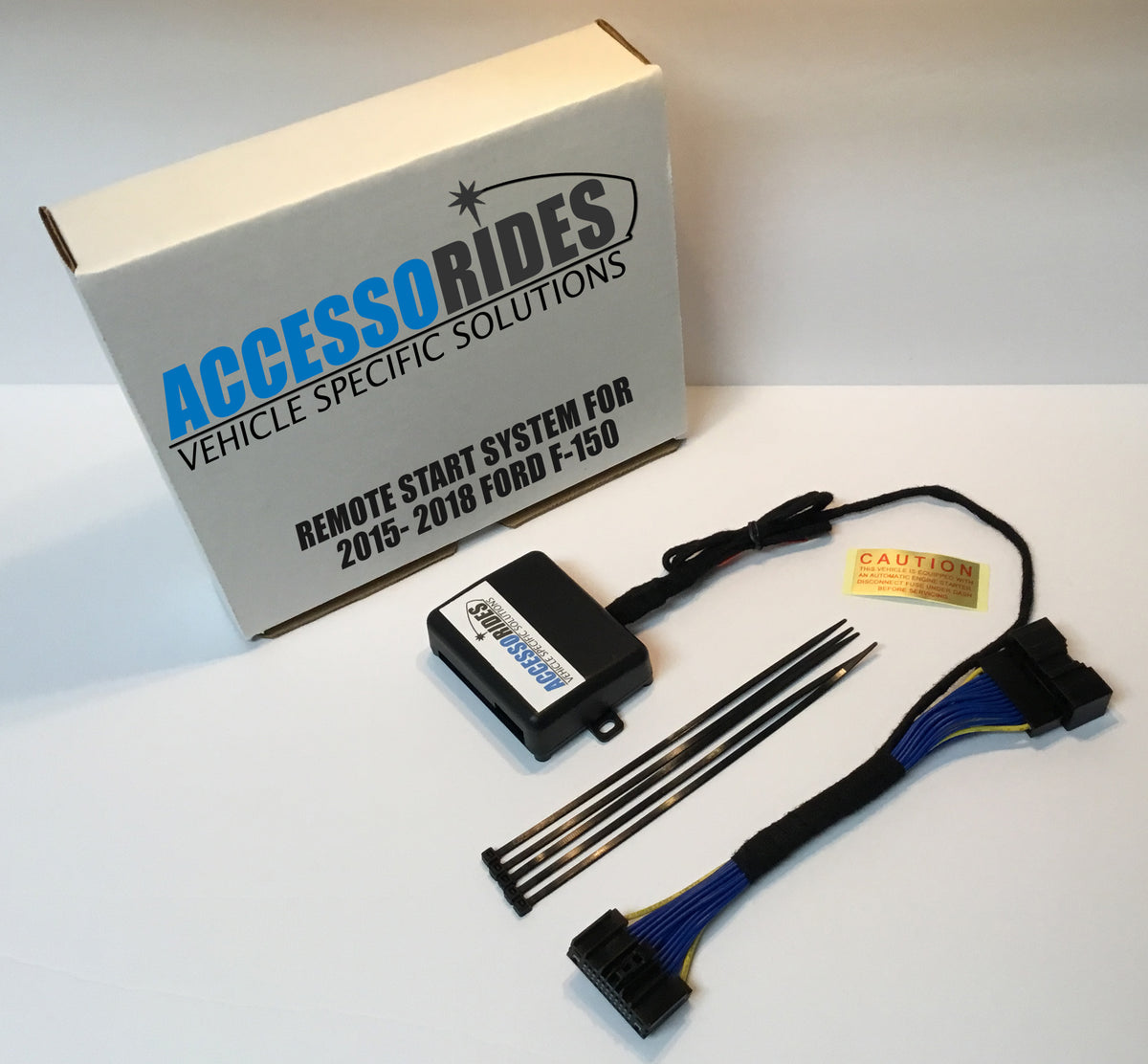 2015 - 2019 Ford F-150 NO HORN HONK Remote Start Kit - 100% Plug & Play