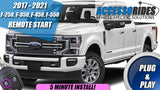 2017 - 2021 Ford F-250 F-350 F-450 F-550 Superduty Remote Start Kit - 100% Plug & Play