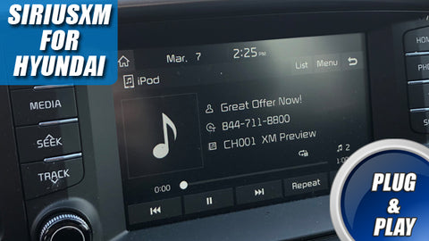 2019 Accent SiriusXm Satellite Radio Kit