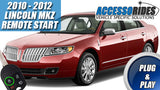 2010 2011 2012 Lincoln MKZ Remote Start Plug & Play