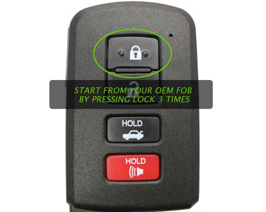 2011 toyota deals highlander remote start