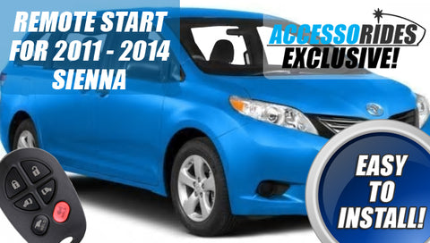 2011 - 2014 Toyota Sienna Remote Start Starter