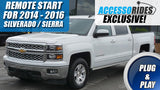 Silverado plug and play remote start kit