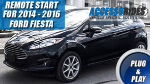 Ford Fiesta Remote Start Installation 2014 - 2016