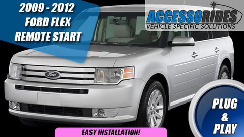 Remote Start for Ford Flex 2009 - 2012 Plug & Play - KEY START