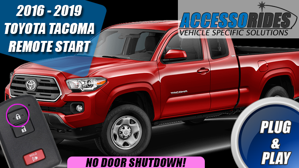 Kit Démarrage à Distance Pour Toyota Tacoma 2011-2015 – Clé Télécommande Plug-and-play, Portée Longue