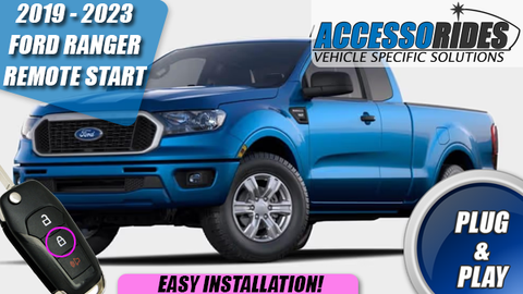 2019 - 2023 Ford Ranger Remote Start Kit - 100% Plug & Play