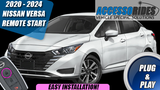 2020 - 2024 Nissan Versa Remote Start Kit - Plug & Play