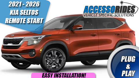 2021 - 2026 KIA Seltos Remote Start Kit Plug & Play - KEY START ONLY