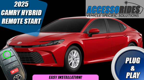 2025 Toyota Camry Hybrid Remote Start Kit - Plug & Play - PUSH START ...