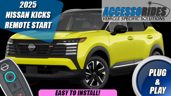 2025 Nissan Kicks Remote Start Kit Plug Play PUSH START
