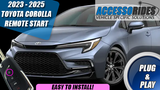Remote Start for Toyota Corolla Plug & Play 2023 2024 2025 - KEY START