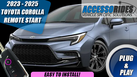 Remote Start for Toyota Corolla Plug & Play 2023 2024 2025 - KEY START