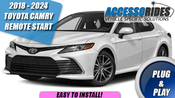 Remote Start for Toyota Camry 2018 - 2024 - Plug & Play - KEY START ...