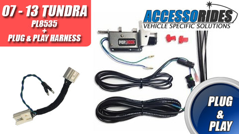 Toyota Tundra Pop And Lock PL8535 Tailgate Kit Plug & Play - 2007 - 2013