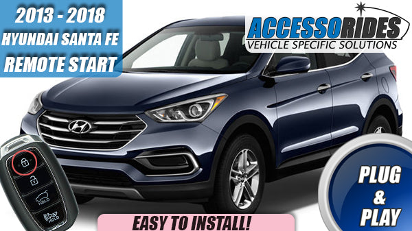 2014 hyundai santa store fe remote start