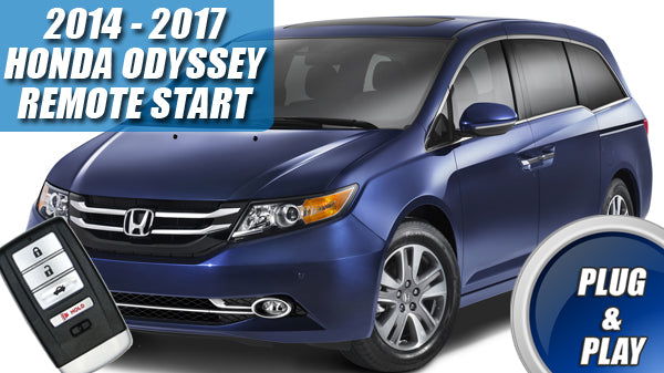 2014 honda odyssey remote start sale