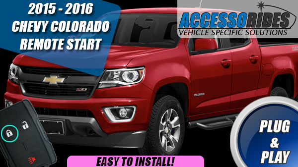 Remote Start for 2015 2016 Chevy Colorado 100 Plug Play
