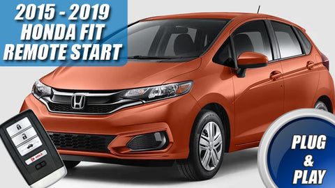 2015 - 2019 Honda Fit Remote Start