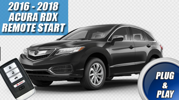 2018 acura rdx remote best sale start