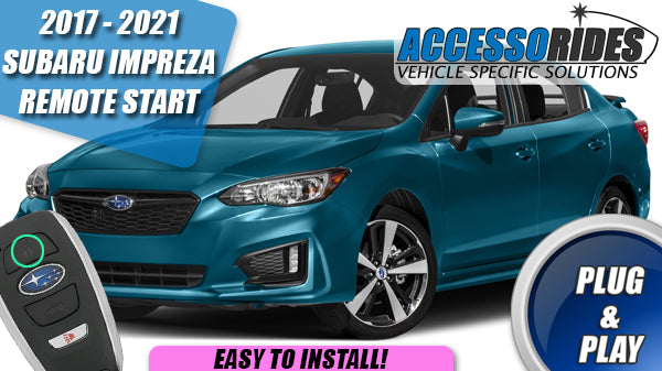 2018 subaru impreza remote shop start