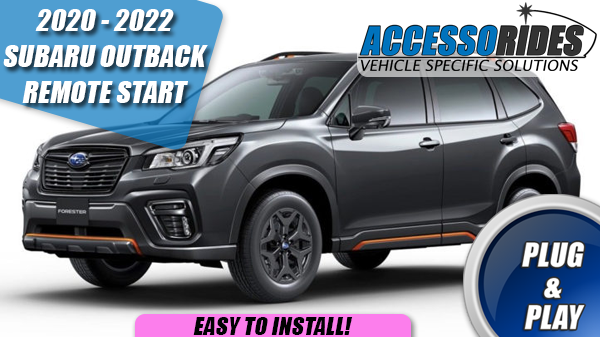 Subaru Outback Remote Start Kit for 2020 - 2024 - 100% Plug & Play - P ...