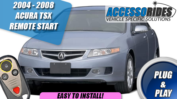 Acura tsx remote start deals