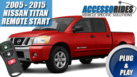 2005 - 2015 Nissan Titan Remote Start Plug & Play