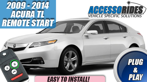2009 2014 Acura TL Remote Start Plug And Play