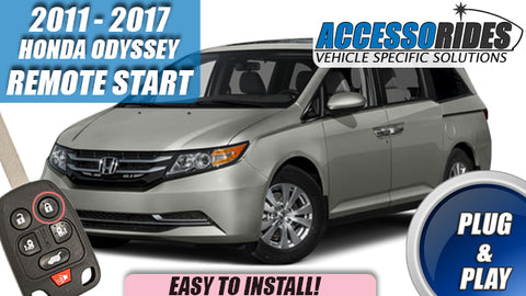 2011 2017 Honda Odyssey Remote Start Kit Plug & Play
