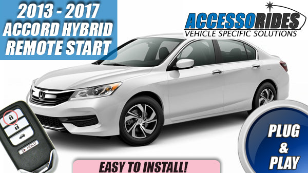 Remote start deals 2017 honda accord