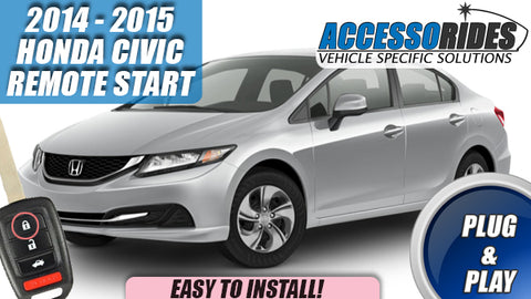 2014 2015 Acura ZDX Remote Start Plug And Play