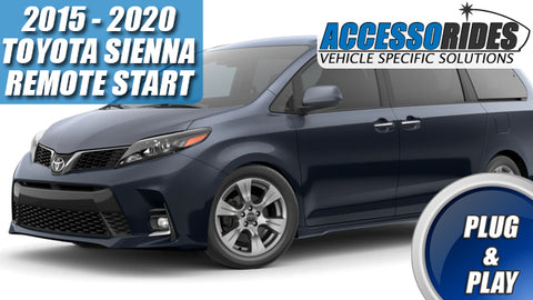 2015 - 2020 Toyota Sienna Remote Start Plug & Play