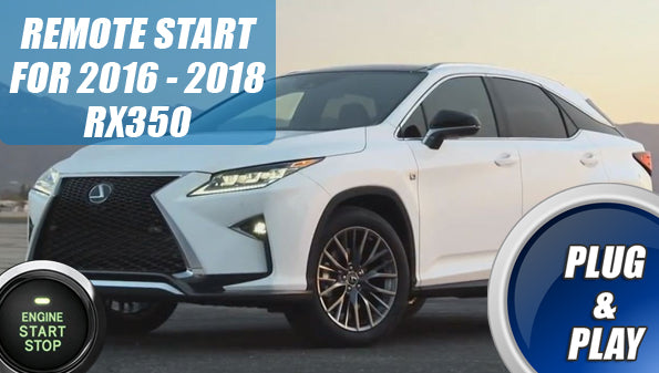 2018 lexus rx 350 shop remote start