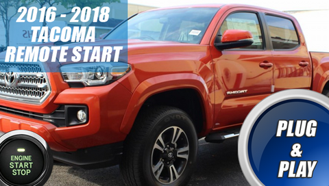 Toyota Tacoma Remote Start Kit Installation 2016 2017 2018 