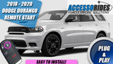 2018 2019 2020 Dodge Durango Remote Start plug and play