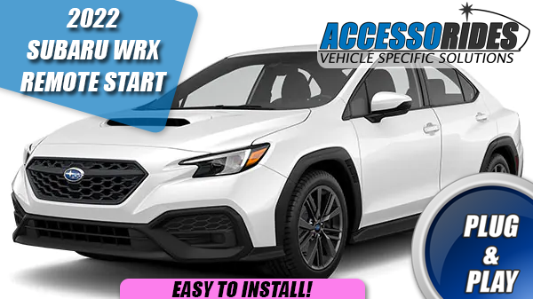 2022 - 2023 Subaru WRX Remote Start Kit - 100% Plug & Play - Push Star ...