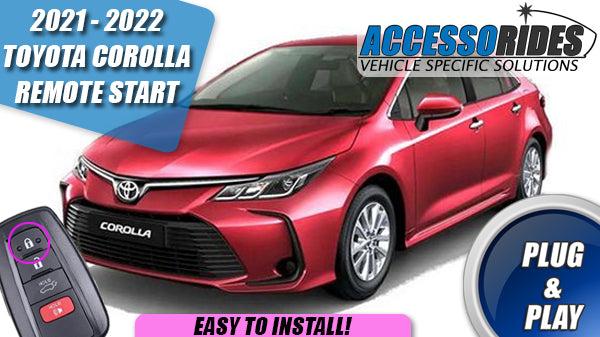 2021 2022 Toyota Corolla Remote Start Plug & Play Kit - Push Start ...