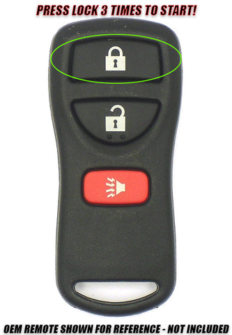 Remote Start Kit for Nissan Armada 2005 - 2015 - Plug & Play - KEY START