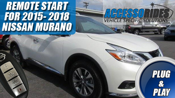 2017 nissan clearance murano remote start