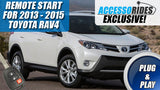 2013 2014 2015 Toyota RAV4 Remote Start Plug & Play