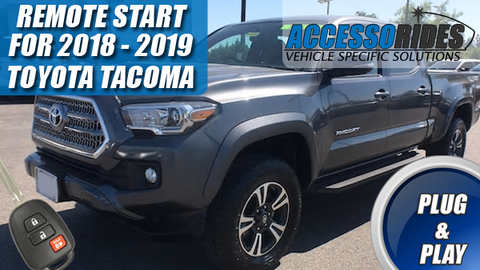 Remote Start for Toyota Tacoma 2018 2020 Plug Play H KEY START