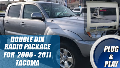 Aftermarket Radio Installation Package for 2005 - 2011 Toyota Tacoma - 100% Plug & Play