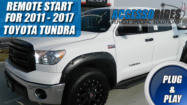 2016 toyota deals tundra remote start