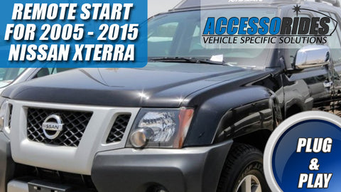 Plug & Play remote start for nissan xterra